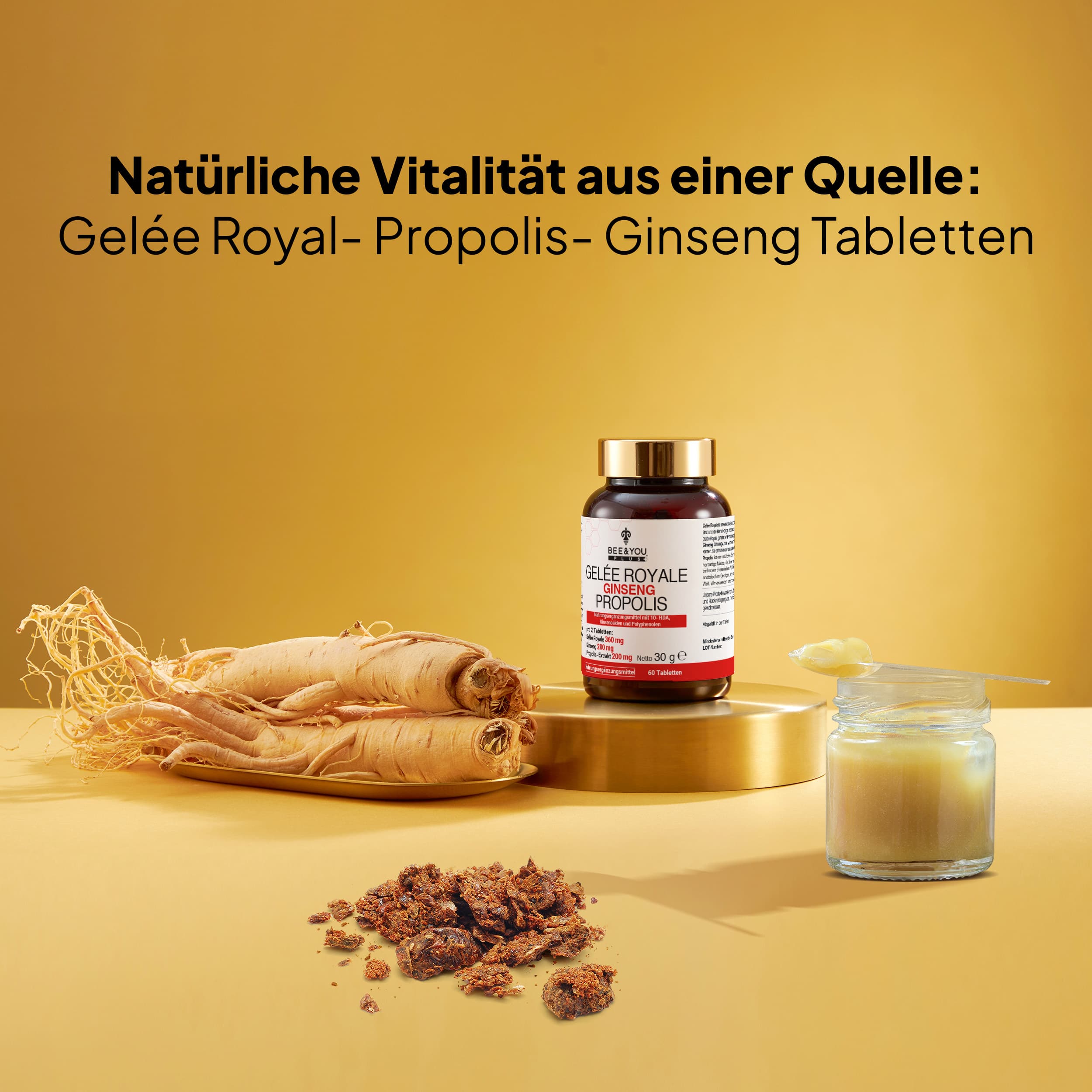 Gelée Royal Ginseng Propolis Tabletten