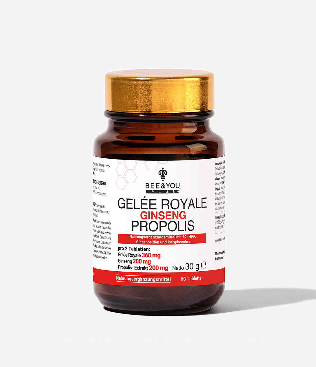 Gelée Royal Ginseng Propolis Tabletten