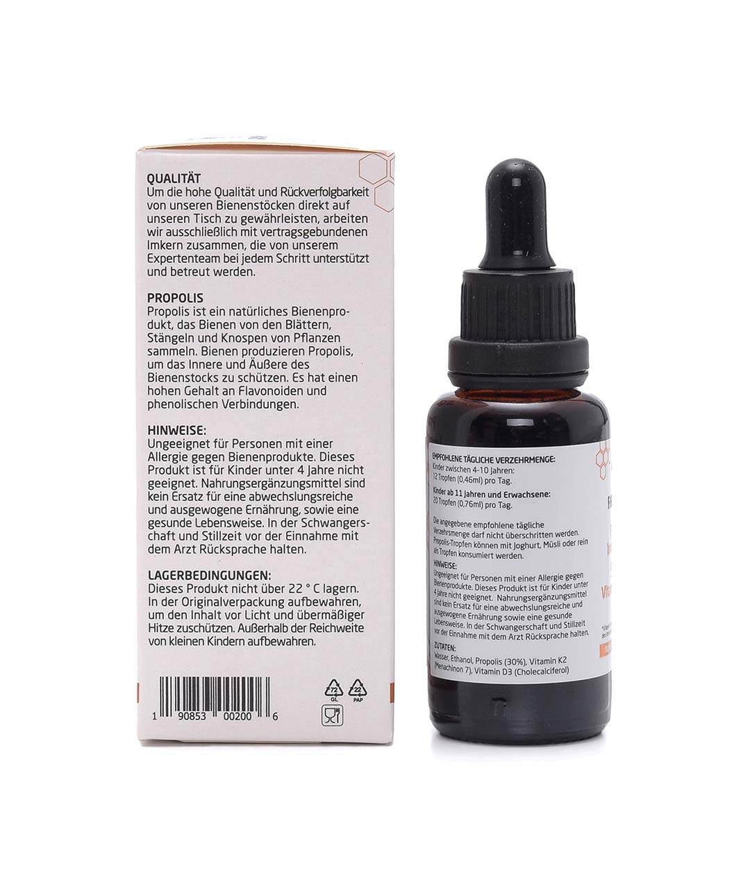 Propolis Vit. D3, K2 Tropfen mit 30% (30ml) x6