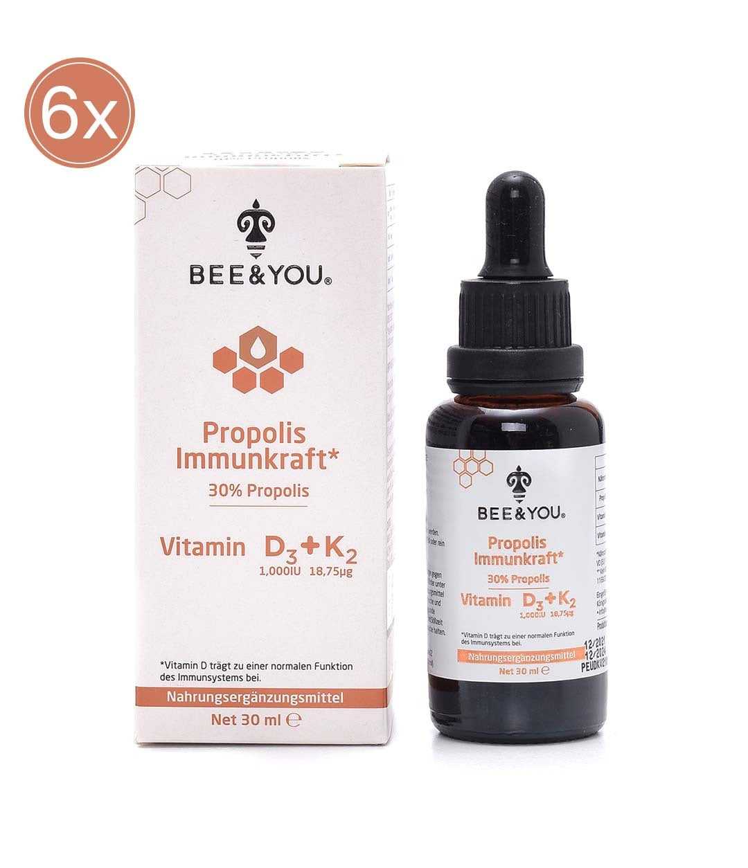 Propolis Vit. D3, K2 Tropfen mit 30% (30ml) x6