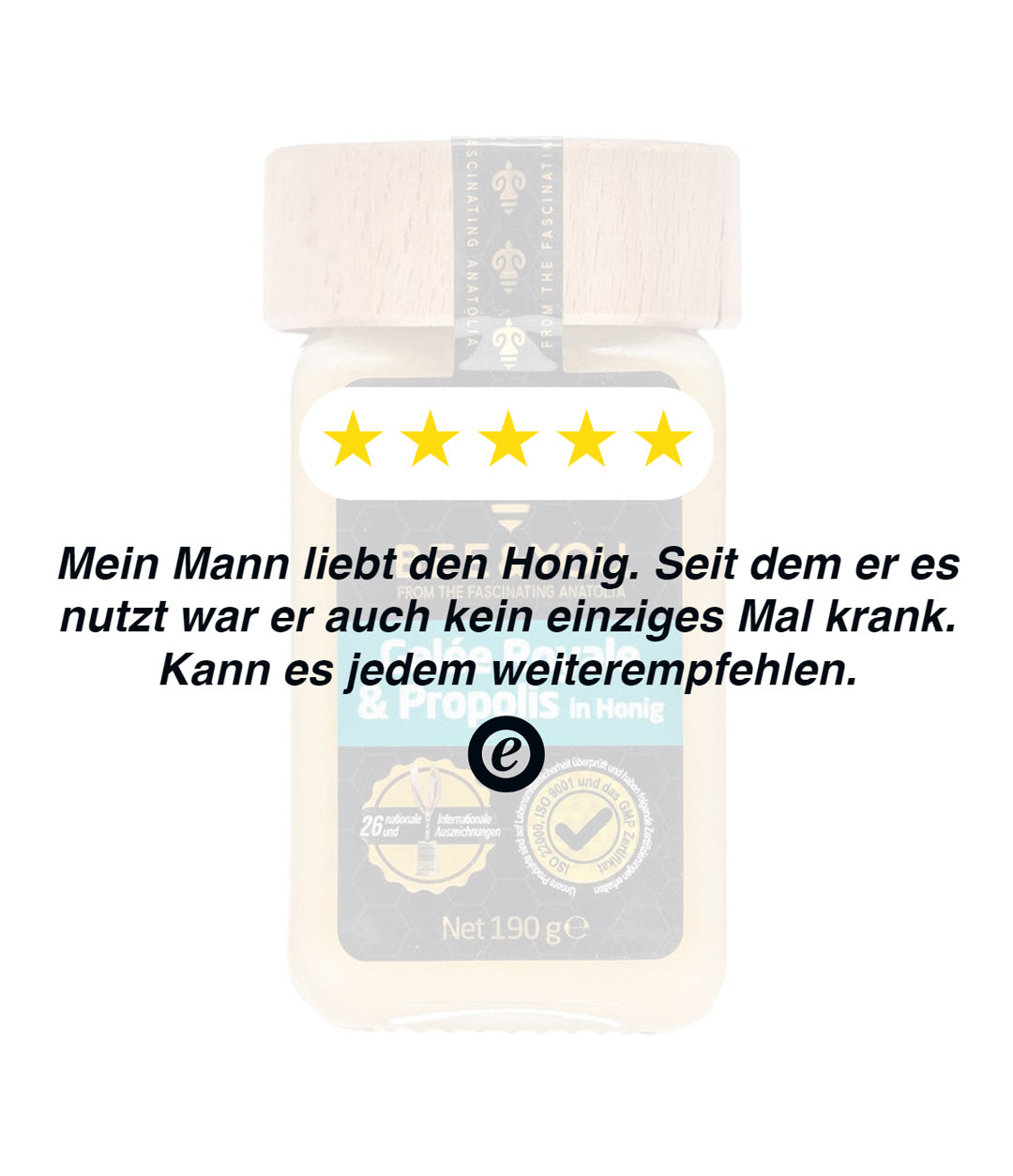Gelée Royale & Propolis in Honig