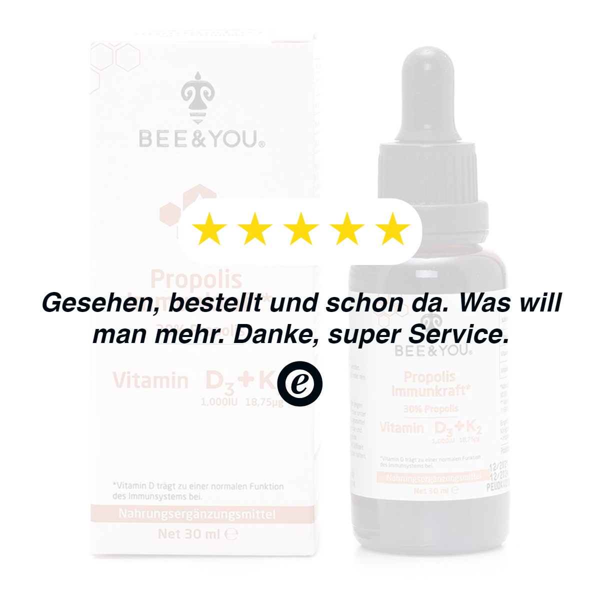 Propolis Vit. D3, K2 Tropfen mit 30% (30ml) x2