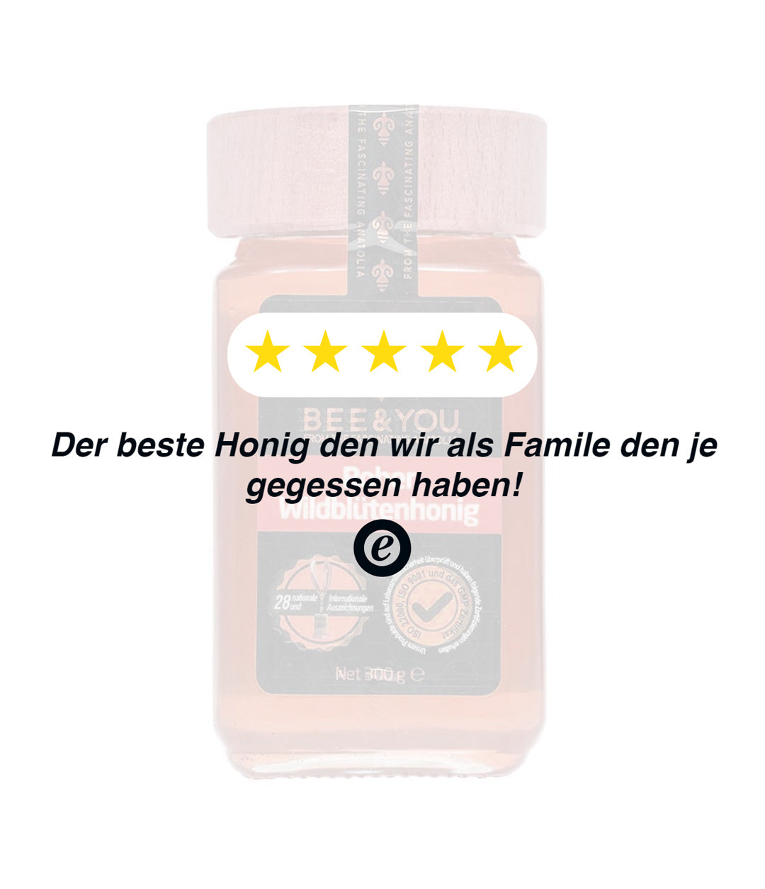 Roher Wildblütenhonig