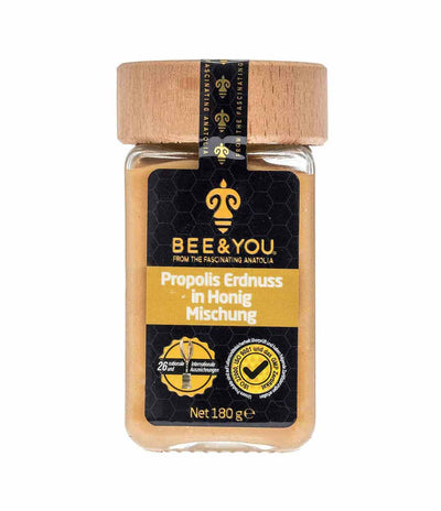 Propolis Erdnuss in Honig Mischung